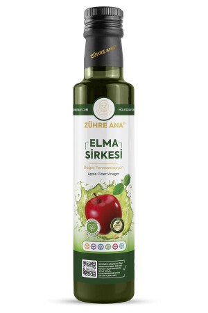 Apple Cider Vinegar Natural Fermentation Apple Cider Vinegar 500 Ml - Zühre Ana