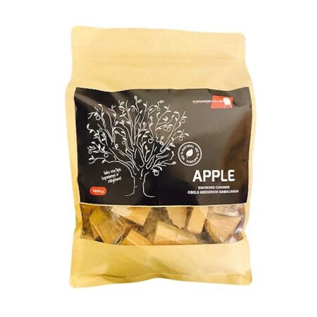 Apple slices for smoking KamadoClub 1200g - KamadoClub