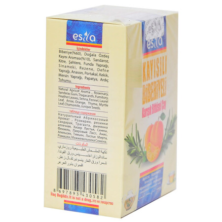 Aprikosen-Rosmarin-Mischkräutertee, 45 Filterbeutel - 8