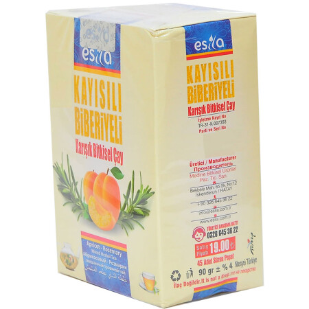 Aprikosen-Rosmarin-Mischkräutertee, 45 Filterbeutel - 10