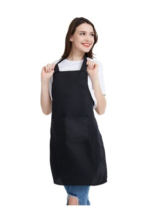 Apron Chef Cook Waiter Apron Halter Neck Stain Proof Pocket Apron BNDAPRN005 - Bundera