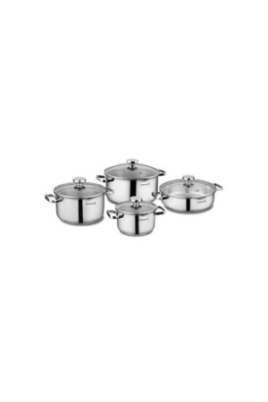 Aqua 8 Piece Cookware Set A1968 9080203A1968 - KORKMAZ