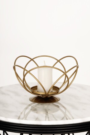 Aqua Candle Holder Model No:01 Antique - Begüsa