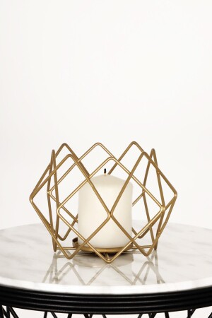 Aqua Candle Holder Model No:04 Antique - Begüsa