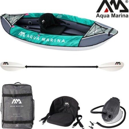 Aqua Marina Laxo 285 recreational kayak - 1 person (2022) - Aqua Marina