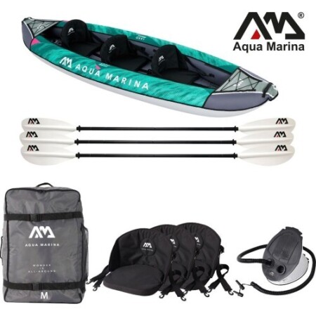 Aqua Marina Laxo 380 recreational kayak - 3 persons (2022) - Aqua Marina