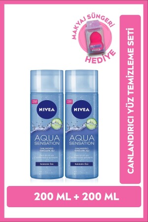 Aqua Sensation Reinigungsgel 200 ml 1+1 SET. NVE. 092 - NIVEA