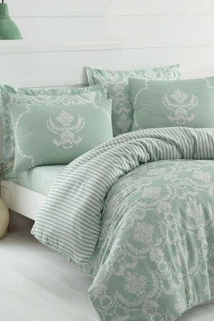 Aquagreen Double Easy-Iron Duvet Cover Set Pure Ep-010200 - Enlora Home