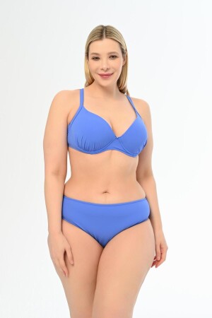 Aquaviva Damen-Bikini-Set mit Alexa-Bezug, Übergröße, Blau - Aquaviva