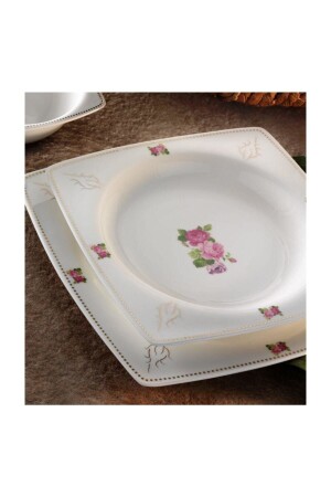 Ar 30049 Prestige Bone Porcelain 83 Piece Dinner Set 58YTK011003 - Aryıldız