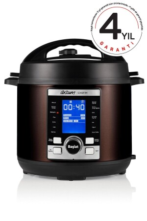 Ar2055 Chefim Multi-Purpose Pressure Cooker 45. 03. 774 - Arzum