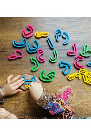 Arabic Letters Play Dough Mold Educational Quran Alif Ba Set 742075289 - Rozana Shop