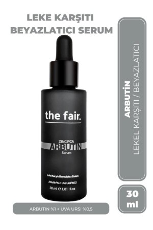 Arbutin Skin Tone Equalizing Anti-Blemish Care Serum 1 % Arbutin + 0 %. 5 Uva Ursi 30 ml. Z.Z.V.V.SGT. 2021/0507 - The Fair