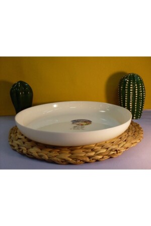 Arcopal Faya Home White Mezze 29 Cm Serving Plate FAYALumMezze29cmByz - Luminarc