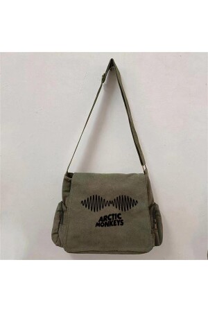 Arctic Monkeys Album Printed Unisex Green Messenger Bag - Toum