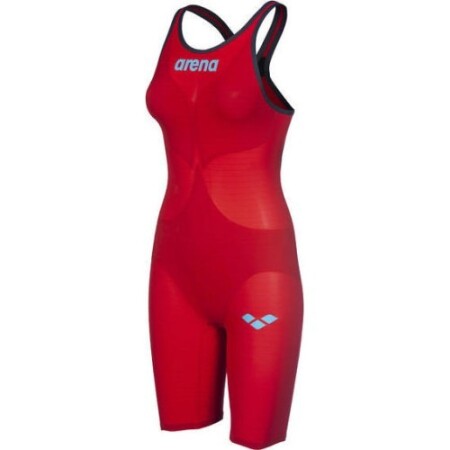 Arena W Carbon AIR² Open Back Women's Competition Swimsuit, Red - 45 - Arena