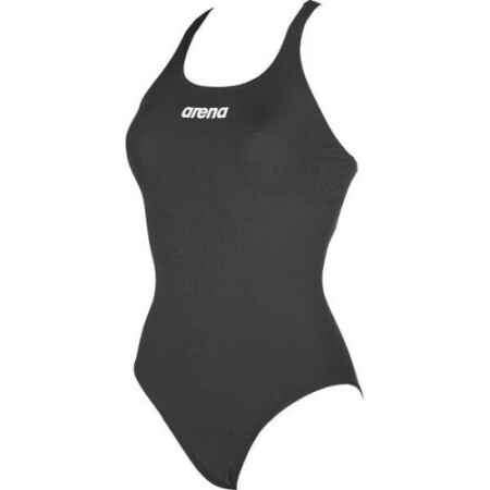 Arena W Solid Swimpro LB tek parça mayo, siyah - 55 - Arena