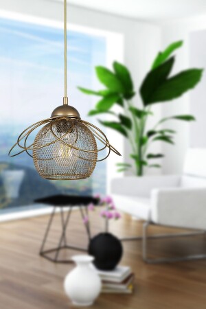 Ares Single Chandelier Antique BEG1050BEG01 - Begüsa