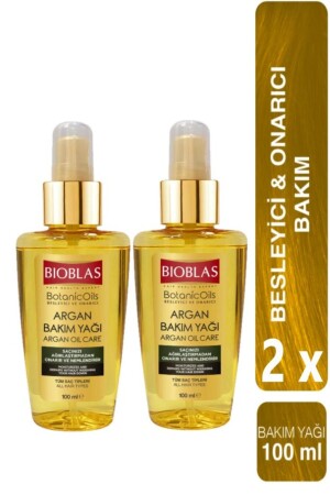 Argan Care Oil 100 ml - Repairing Care Oil 2 Pieces - Bioblas