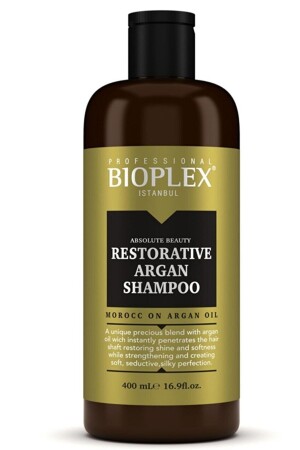 Argan Oil Repair Hair Care Shampoo - Special for Dry and Damaged Hair 400 ml - Bioplex