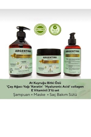 Argentına Keratin & Argan Oil 3-Piece Hair Care Set - Argentina Keratin