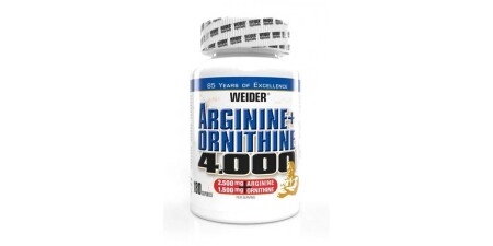 Arginine + Ornithine 4000 - 180 caps - Weider