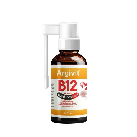 Argivit B12 Active Maxi 1000 Sprey - Argivit
