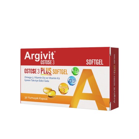Argivit Ostose 3 Plus Softgel - Argivit