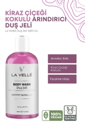 Arındırıcı Ferahlatıcı Nemlendirici Japon Kiraz Çiçeği Duş Jeli 400 Ml LV001 - La Vielle