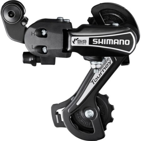 Arka bisiklet vites değiştirici Shimano Tourney TY21 SS, 6 vitesli - Shimano cycling