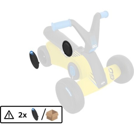 Arka tekerlek kapağı Berg Go² Sparx Sarı - BERG