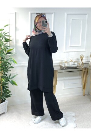 Arma Ayrobin Double Suit-Black - Aşkı Endam