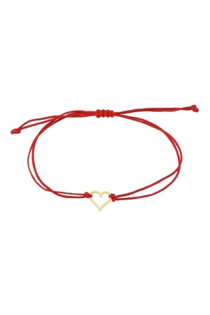 Armband aus 14 Karat herzförmigem Gold - Koçak