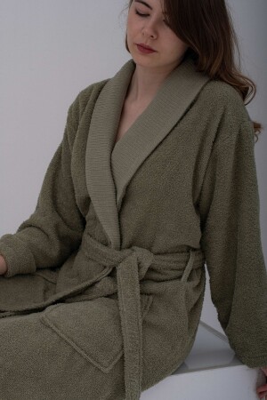 Armin Ultrasoft Unisex Bathrobe Men's Women's Bathrobe Gift Bathrobe dowry - Lorateks