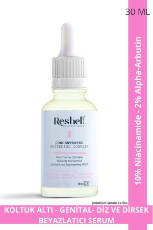 Armpit Genital Area Whitening Anti-Blemish Skin Care Serum Alphaarbutin 2%niacinamide 10% No:08 - Reshell
