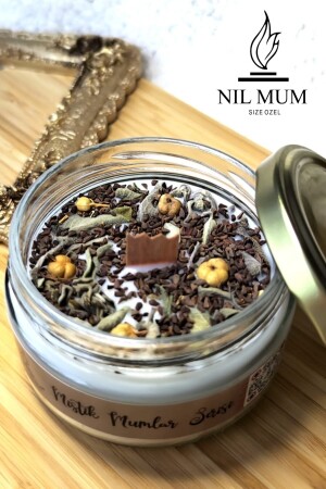 Aromatherapy Purification Peace Candle Sage Peganum Seed 240 gr - Nil Mum