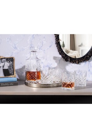 Aron 5 Piece Whiskey Carafe Set 1KSISE0100-8682116436281 - Madame Coco