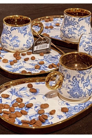 Arow Porcelain Coffee Set Dc1. en-2790 DC1. TR-2790 - Arow - Dubai