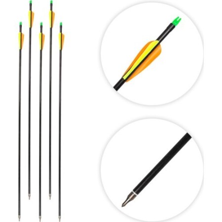 Arrows with screw-on tip inSPORTline Adamson, 5 pcs. - inSPORTline