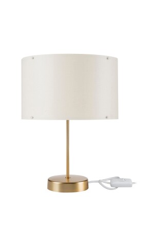 Arsel Bedroom Lampshade Gold Foot Cream Hat MNG. 4720 - manogrup avize aydınlatma