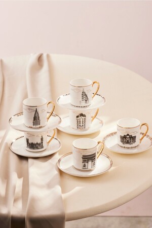 Art Set of 6 Coffee Cups 80 Ml 153. 03. 06. 8080 - Karaca