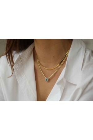 Arte Emerald Necklace T6107 - Reis Kuyumculuk