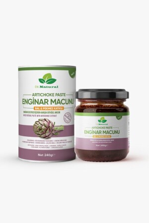 Artichoke Paste Herbal Mixed Paste with Molasses and Honey 240 Gr - Drnatural