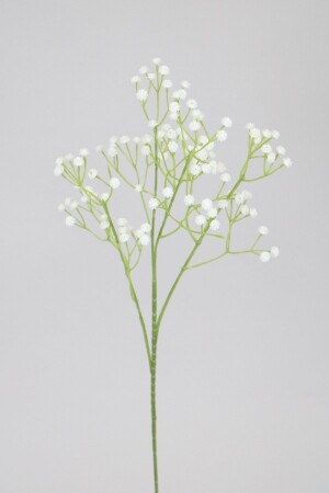 Artificial Long Chipso Branch 60 Cm White - Yapay Çiçek Deposu