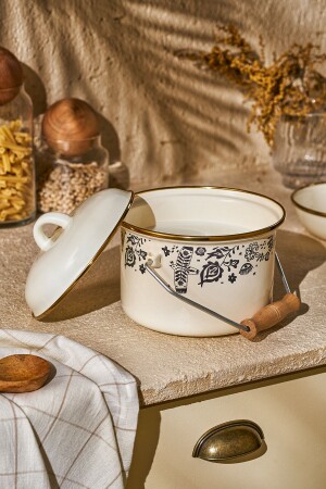 Artisan Enameled Yogurt Pot 16 cm - Emsan
