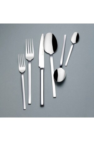 Arya 72 Piece Fork Spoon Knife Set A2434 - KORKMAZ