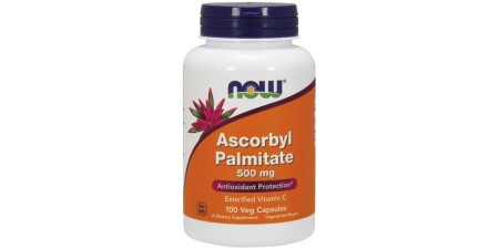 Ascorbyl Palmitate, 500mg - 100 vcaps - NOW Foods