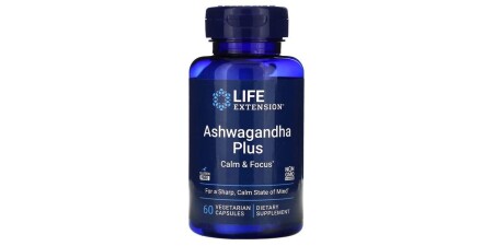 Ashwagandha Plus Calm & Focus - 60 Kapseln - Life Extension