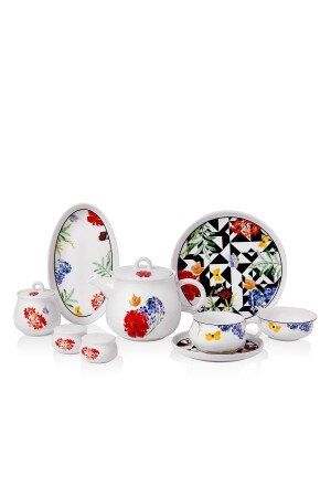 Aşiyan Collection 30 Parça Kahvaltı Takımı 9090404A8732 - KORKMAZ