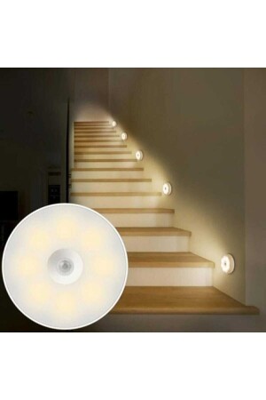 Ass-ell Motion Sensor USB Rechargeable White LED Light Lamp (with sensor) - Assell